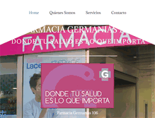 Tablet Screenshot of farmaciacorella14.com